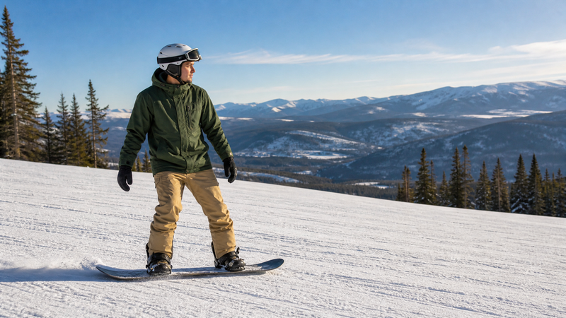 How to Turn on a Snowboard Without Losing Speed Control: Staying Calm, In Charge